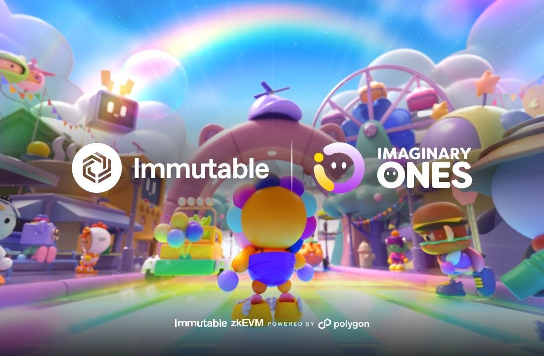 Imaginary Ones and Immutable: Animated Casual Gaming Powered by Web3