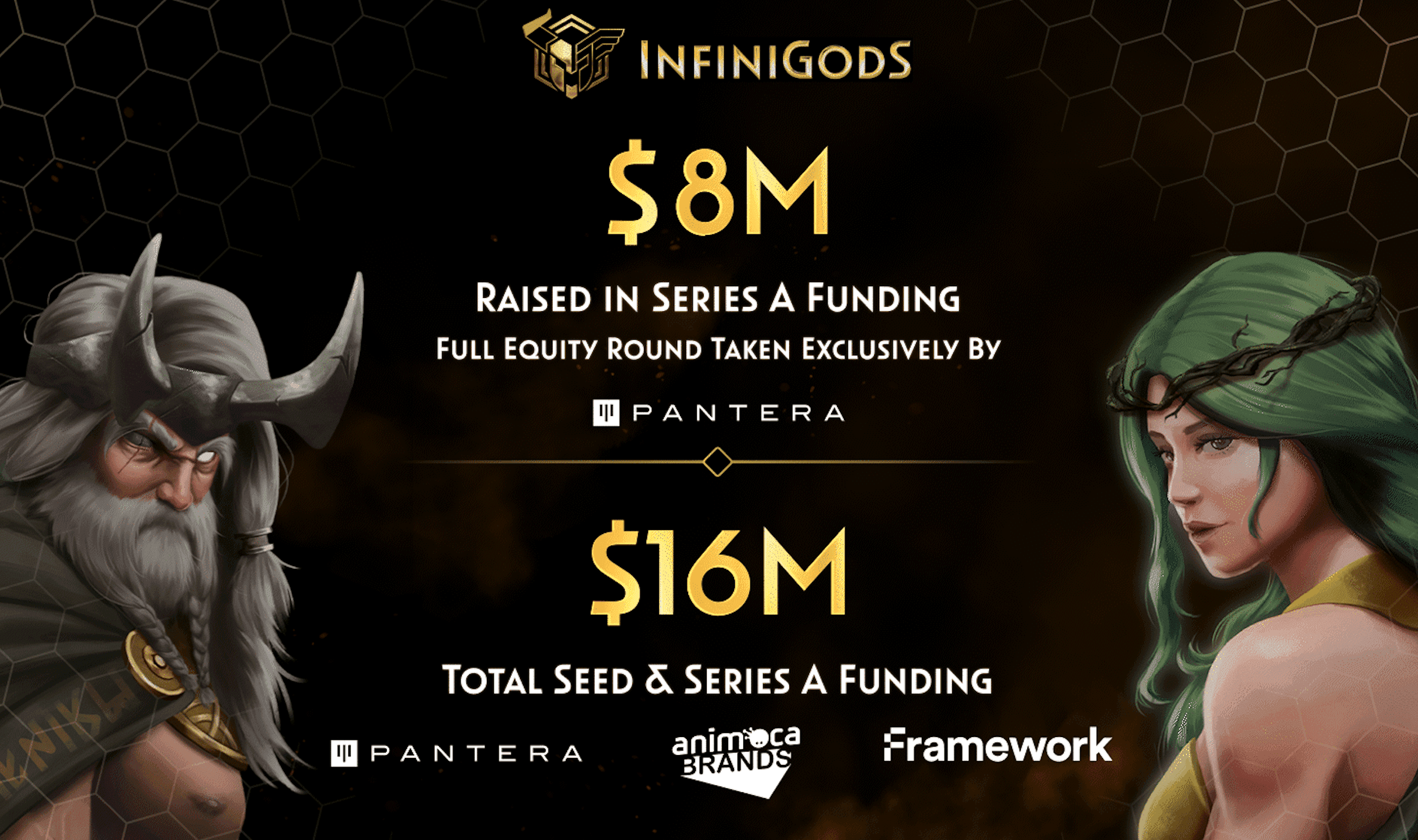 InfiniGods Secures $8 Million for Web3 Mobile Game