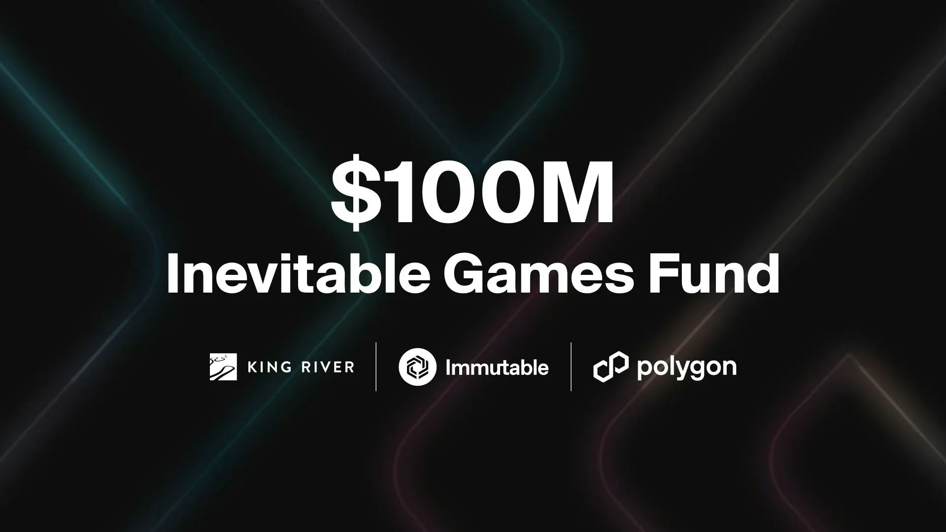 New $100M Inevitable Games Fund for Web3 Gaming Startups