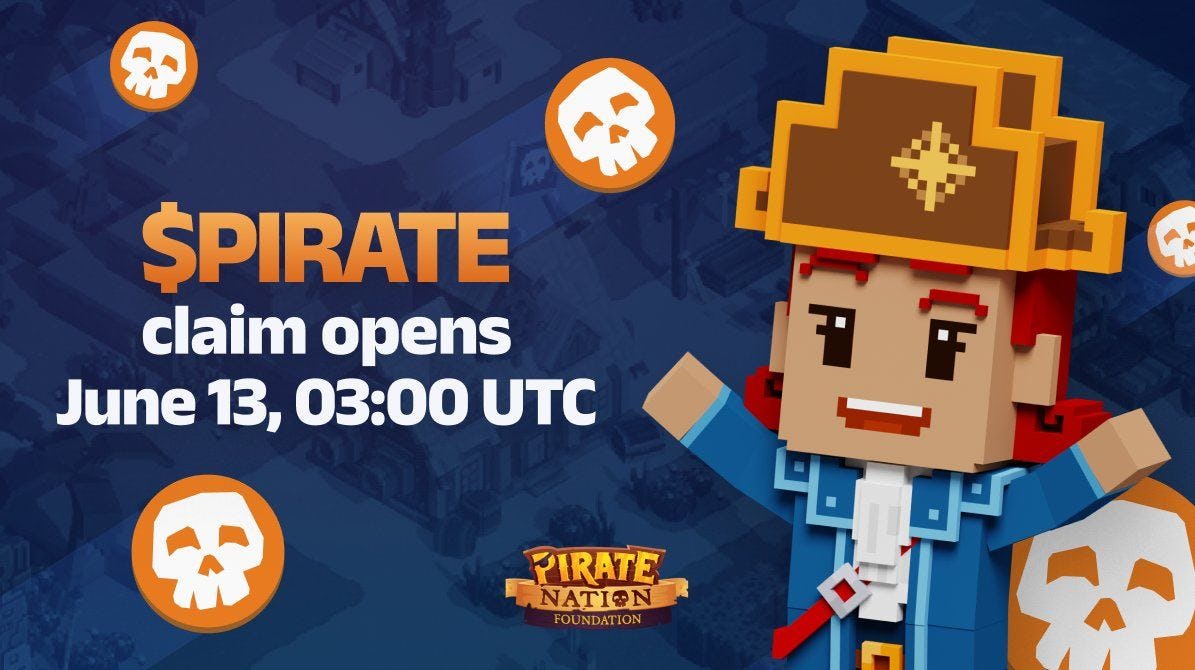 Proof of Play Launches $PIRATE Token for Pirate Nation 