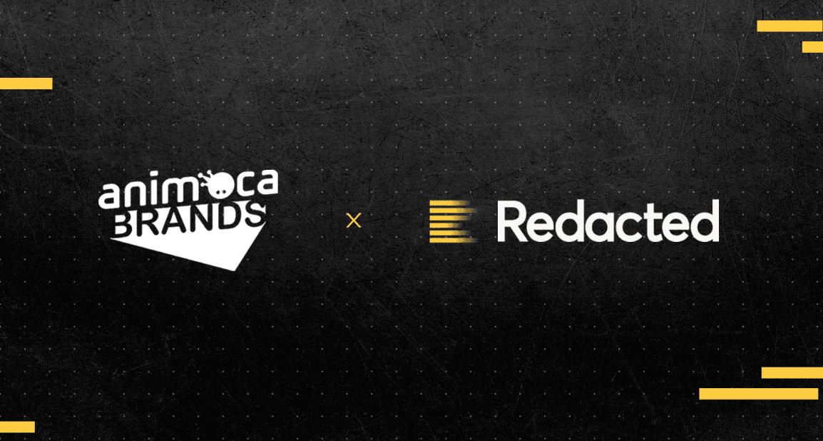 REDACTED Secures Investment from Animoca Ventures