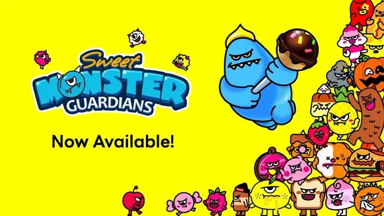 Line Next Launches Sweet Monster Guardians web3 Game on Game Dosi