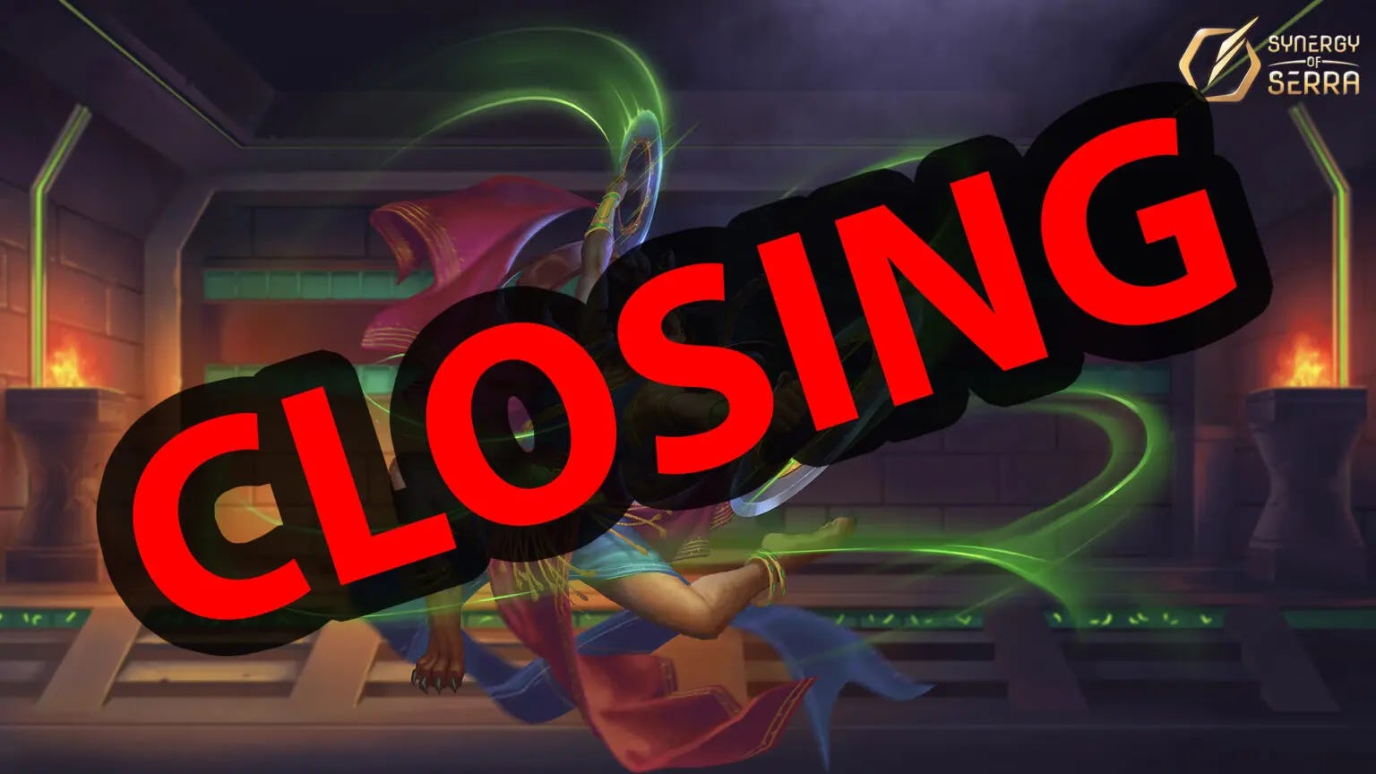 Trading Card Game Synergy of Serra Shuts Down