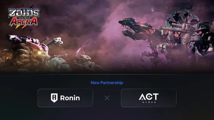 Sky Mavis and Act Games Partner to Migrate Japanese Games to Ronin Network