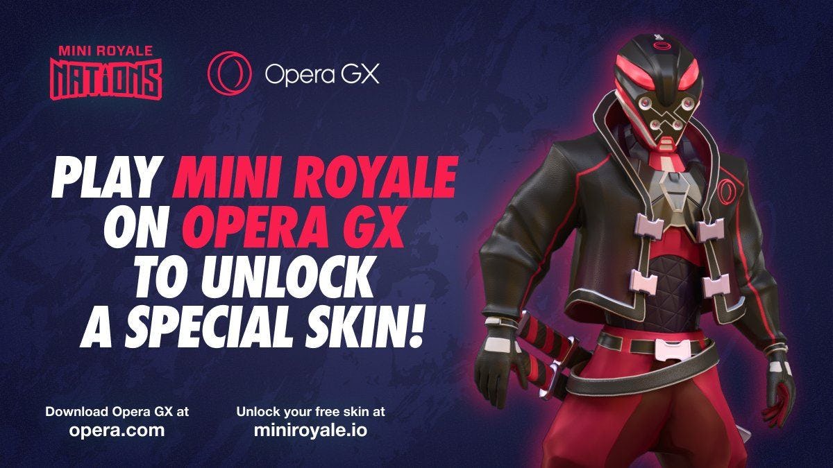 Mini Royale Partners with Opera GX to Offer Exclusive Free Skin