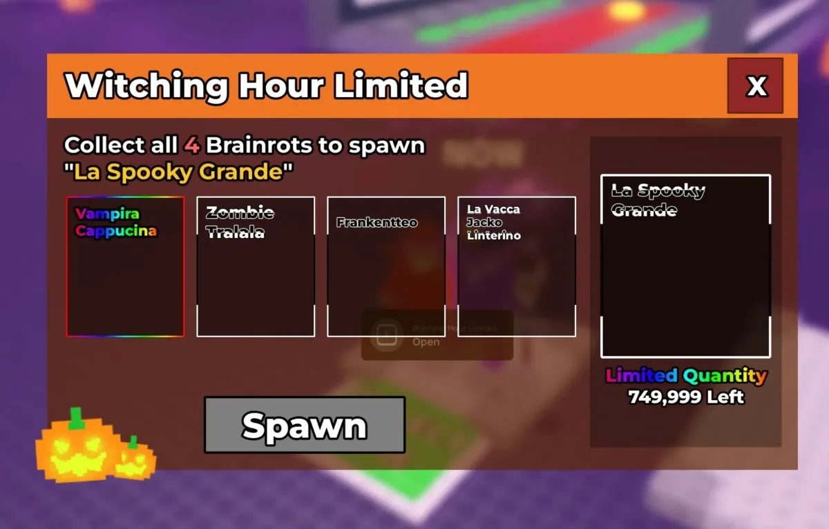 La Spooky Grande in Steal a Brainrot ...