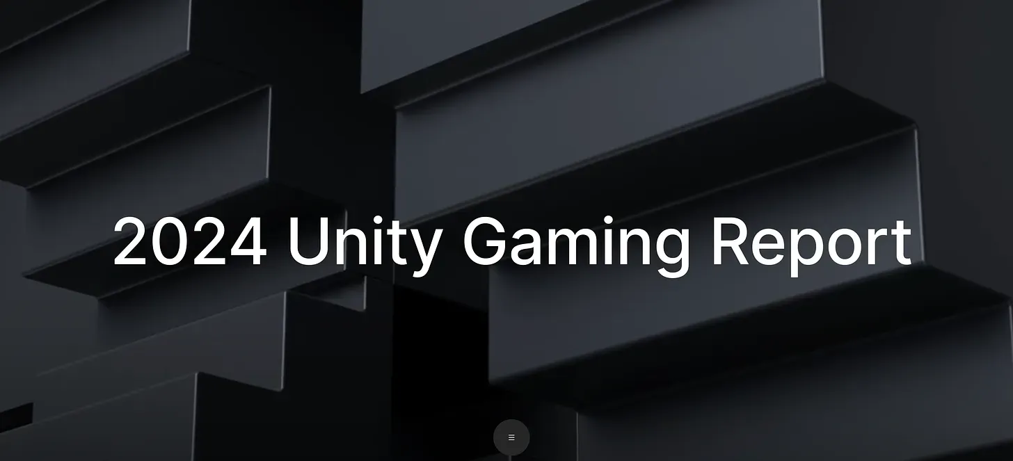 2024 Unity Gaming Report
