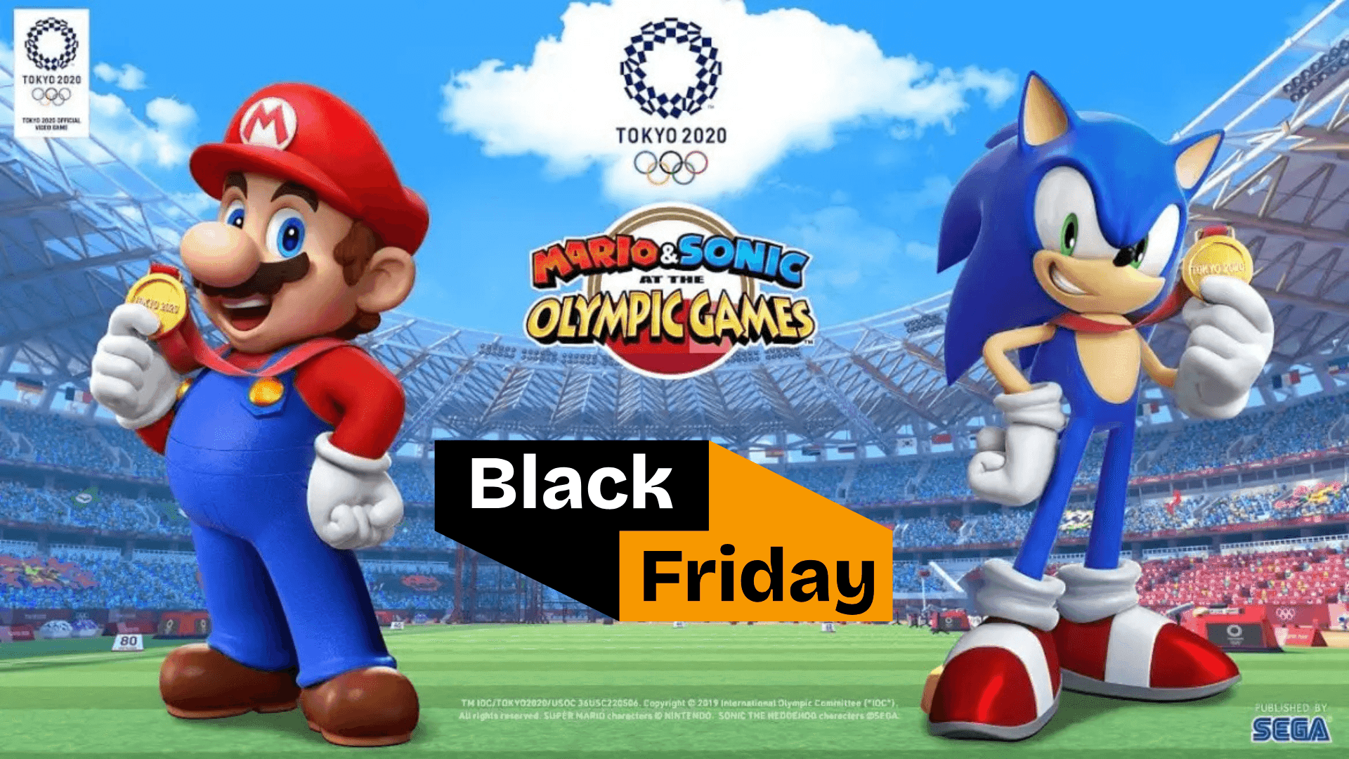 50% Off Mario & Sonic Games for Black Friday image