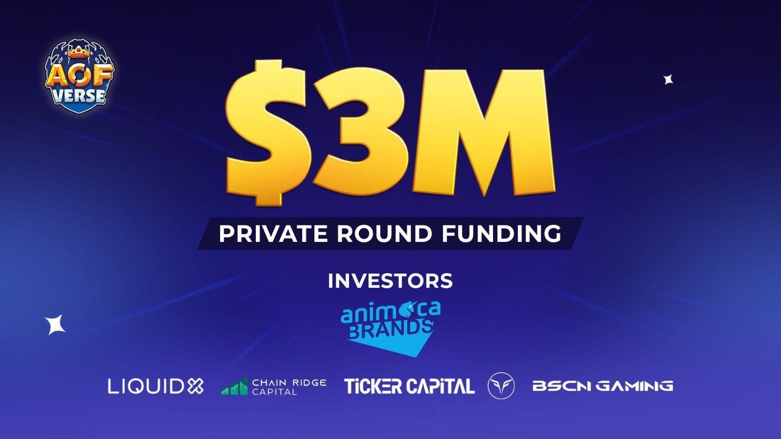 AOFverse Secures $3 Million in Funding image