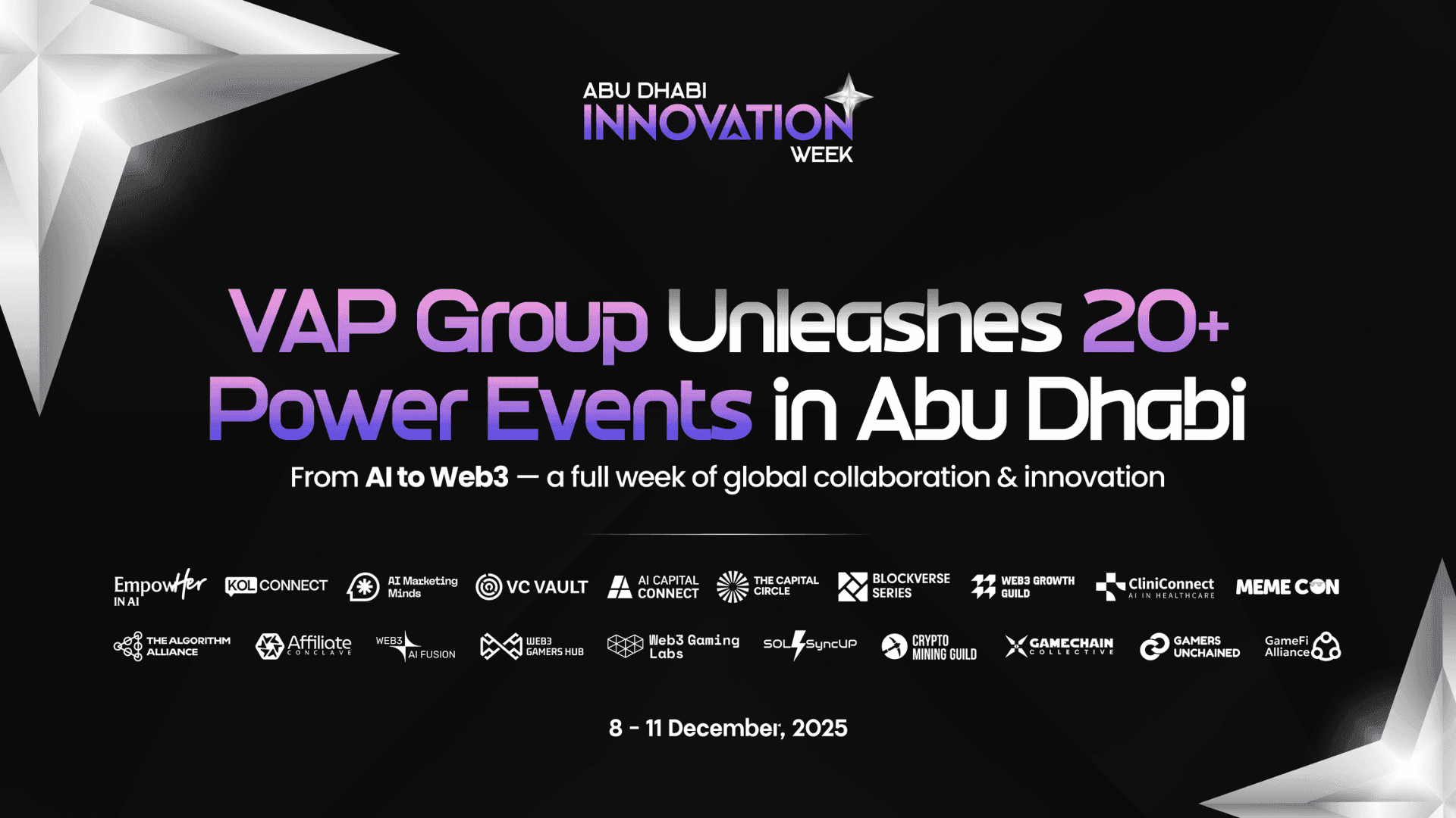 Abu Dhabi Innovation Week Key Info 2025