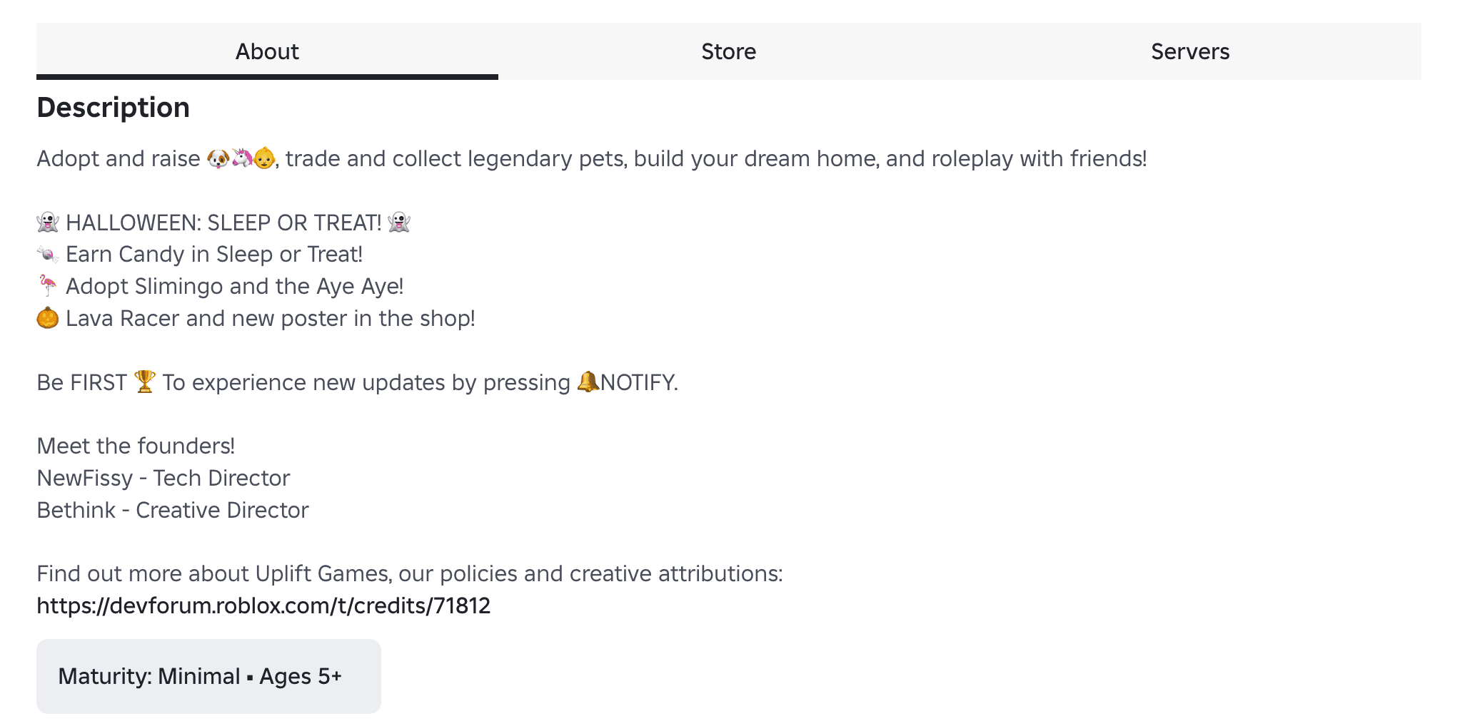 Adopt Me Roblox Codes