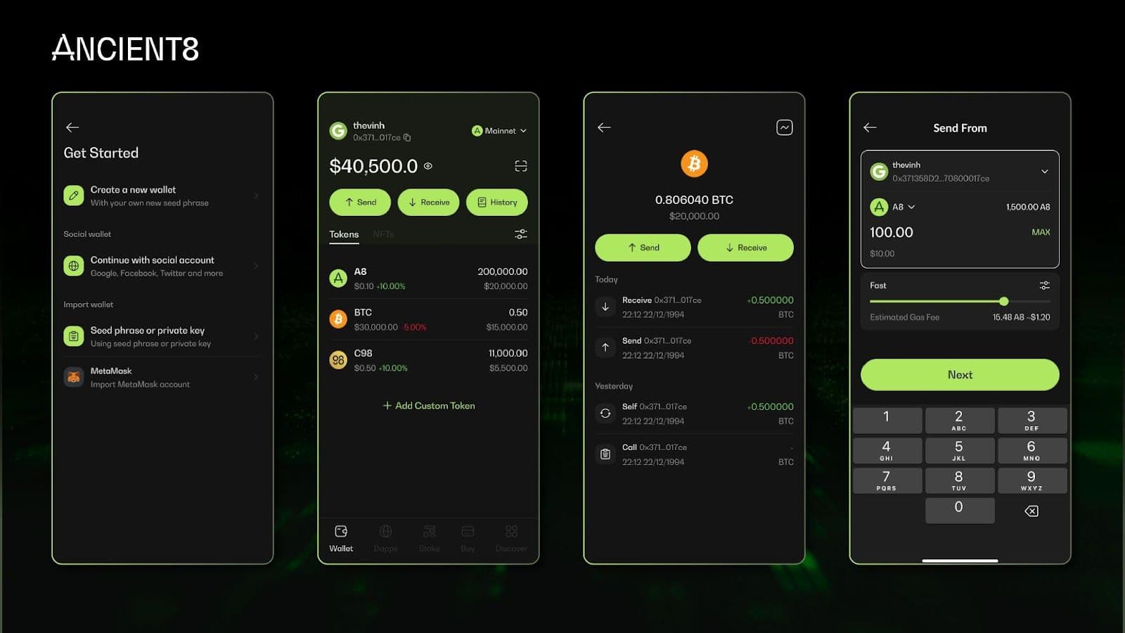 Ancient8 Reveals Web3 Wallet