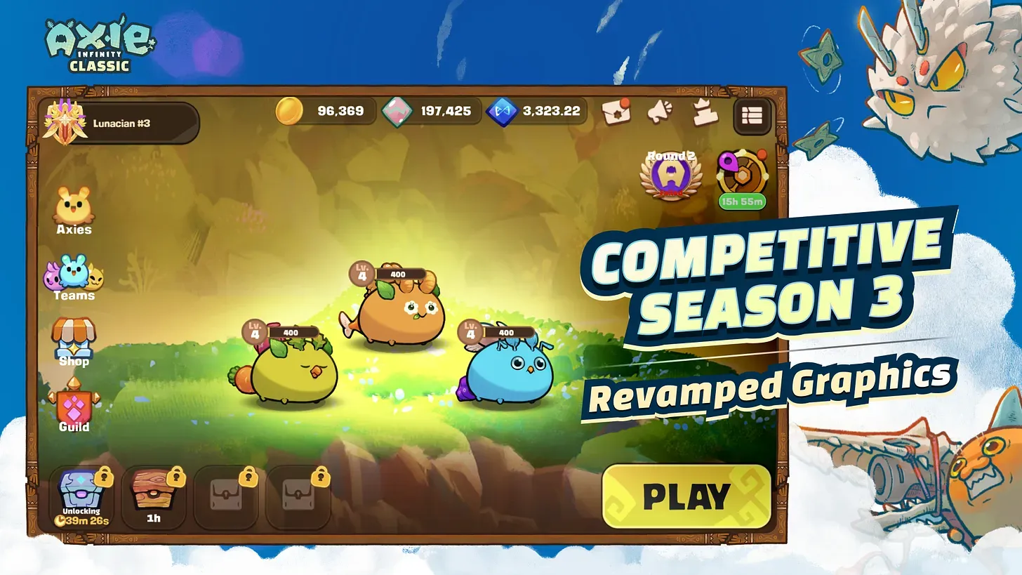 Axie Classic Competitive Season 3 Major Updates image