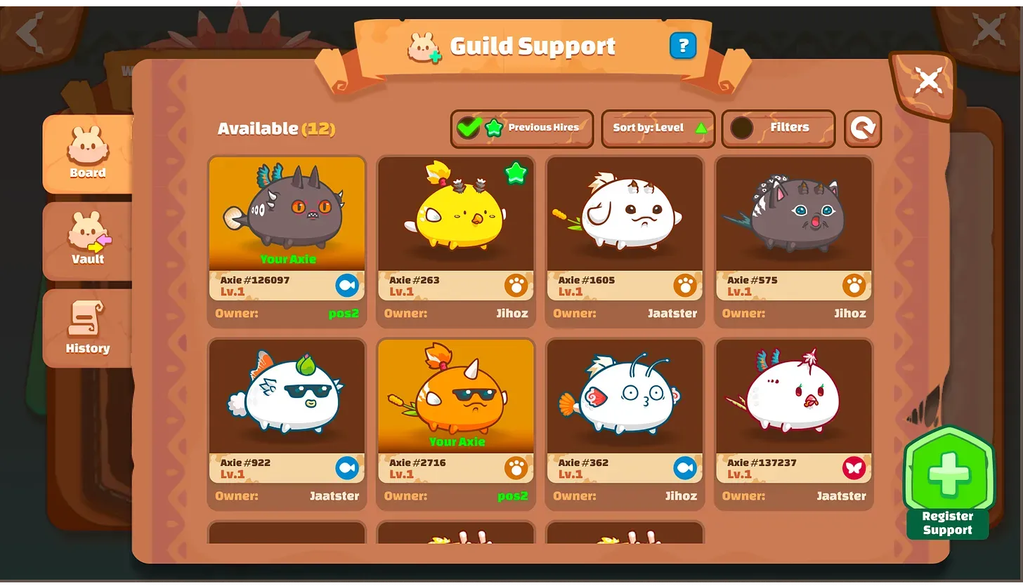 Axie Infinity Classic Guilds Are Now Live