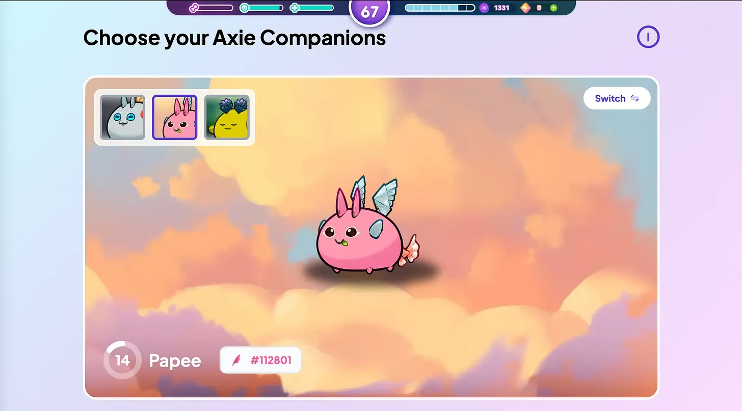 Axie Infinity Launches Axie Pals