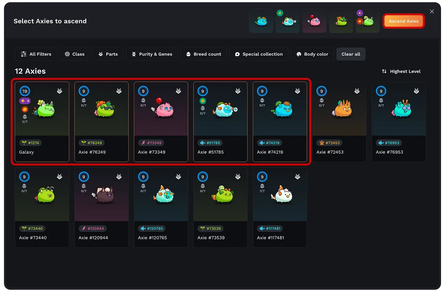 Axie Infinity Reveals Newest App.axie Updates