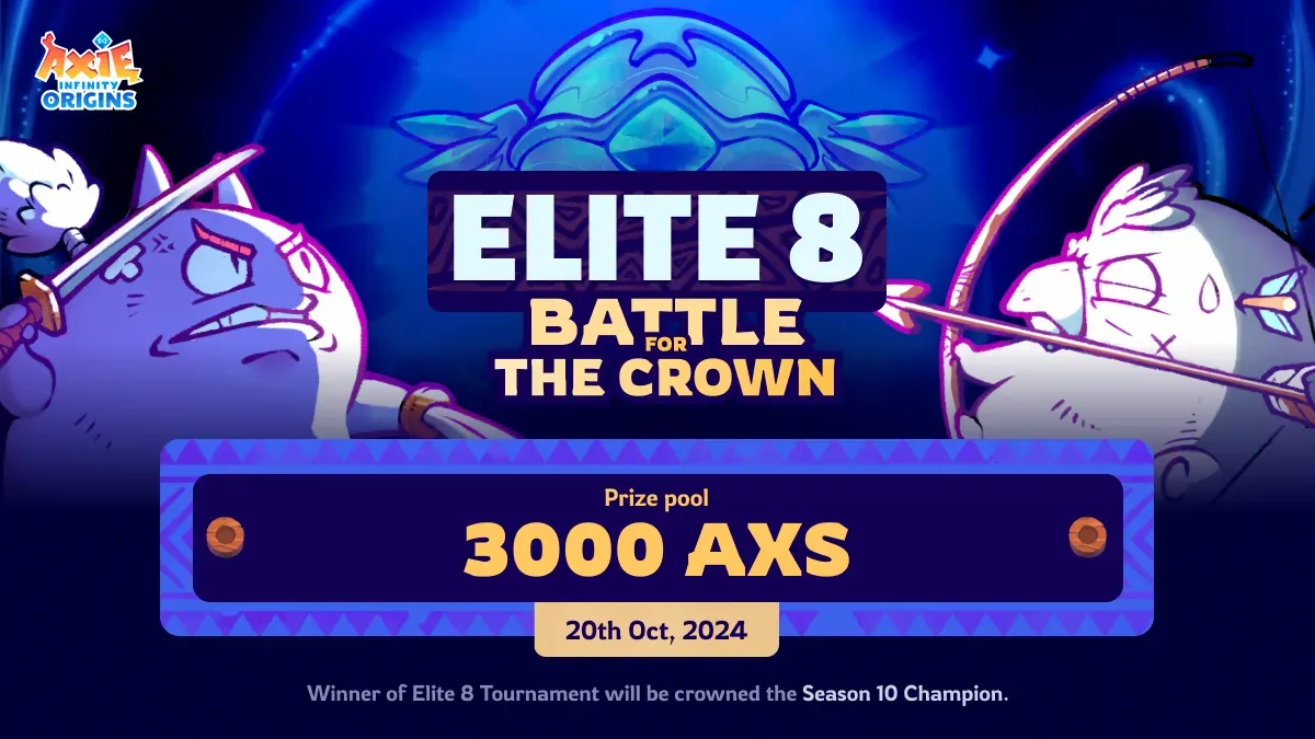 Axie Origins S10 Final Era Offers 24K AXS in Prizes