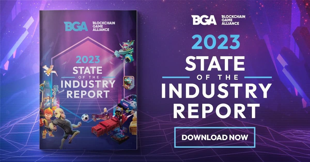 Blockchain Game Alliance Industry Report 2023 Summary image
