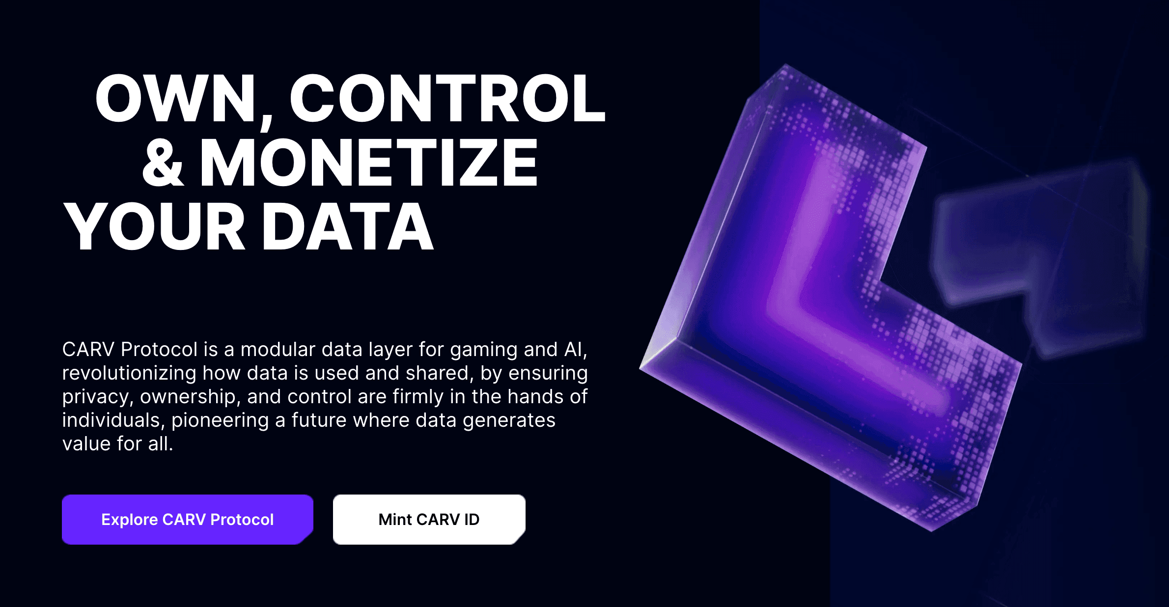 CARV Secures $10 Million For Gaming Data Layer and AI