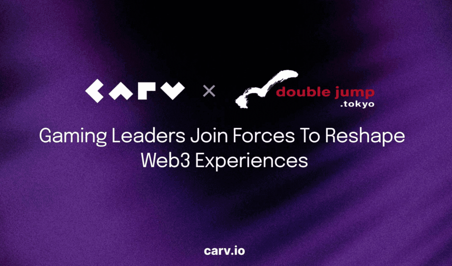 CARV and double jump.tokyo Collaborate to Enhance Web3 Gaming image