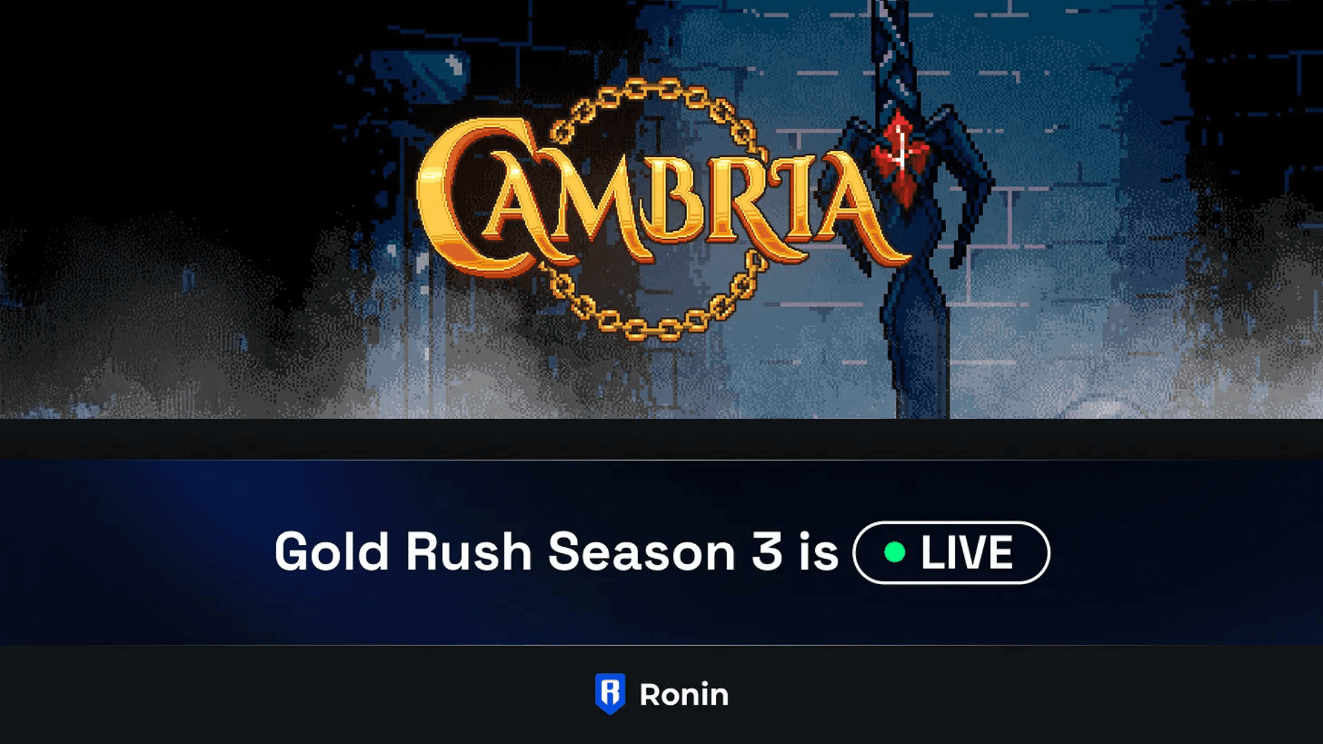 Cambria S3 Gold Rush Season 3 Launches
