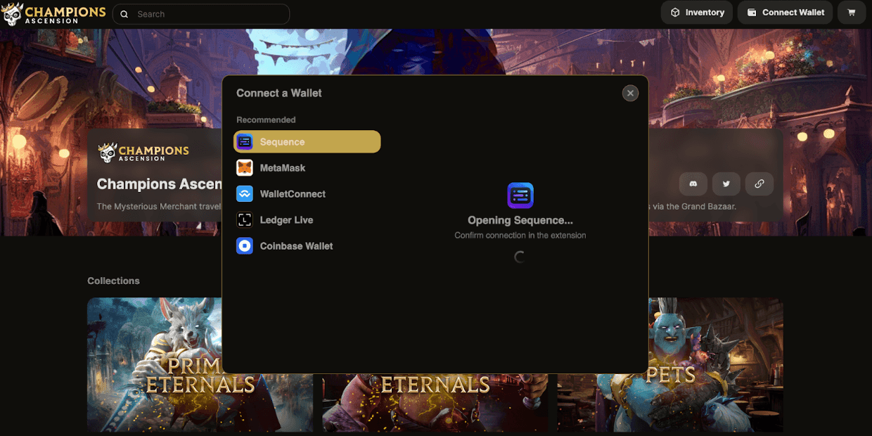Champions Ascension x Sequence