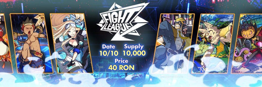 Fight League Fighter NFTs Mint Begins October 10th on Ronin Network