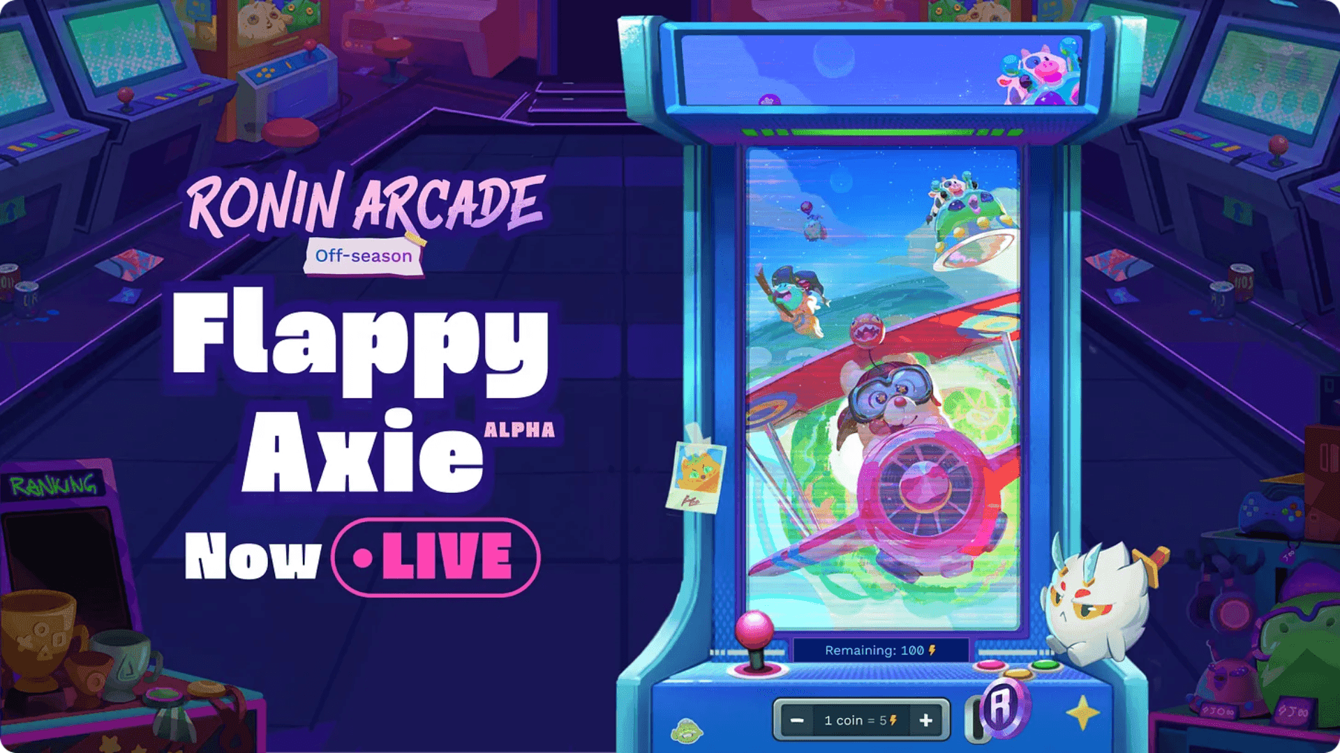 Flappy Axie Alpha Live Before Season 2