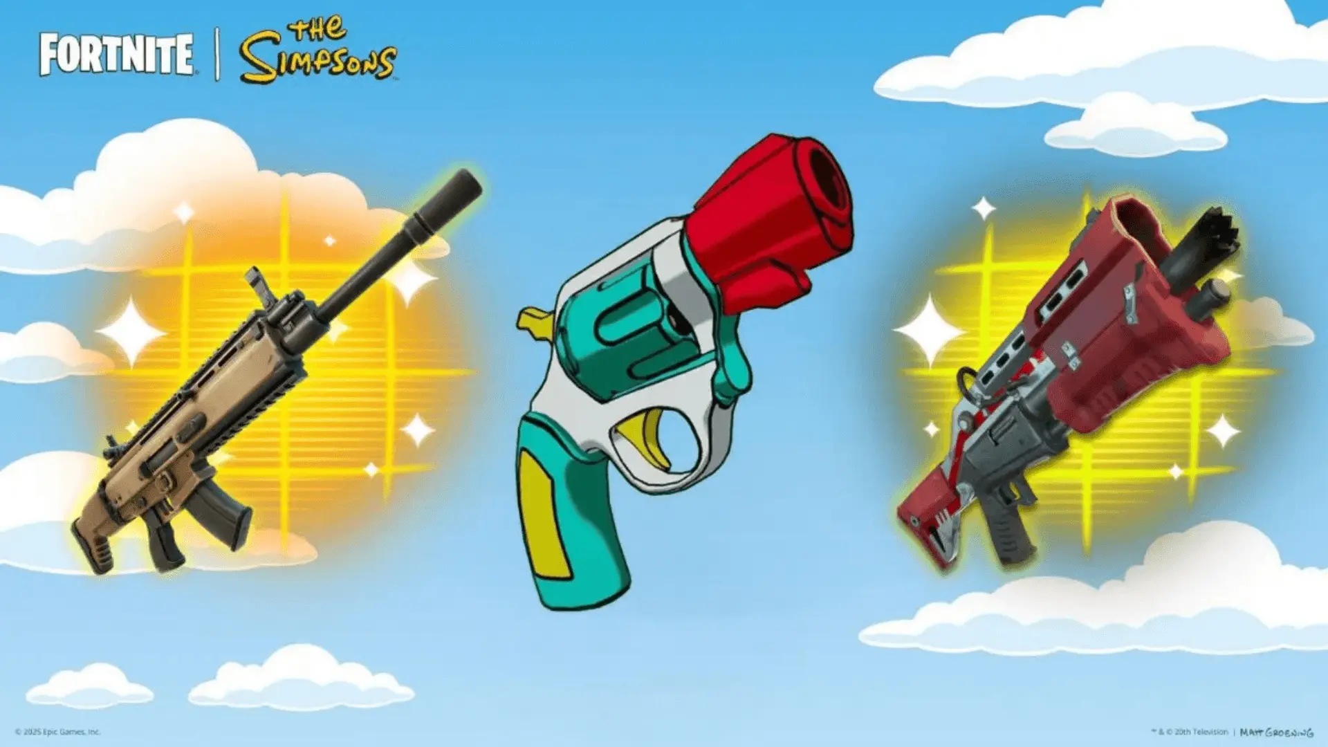 Fortnite Simpsons Season Adds New Weapons image
