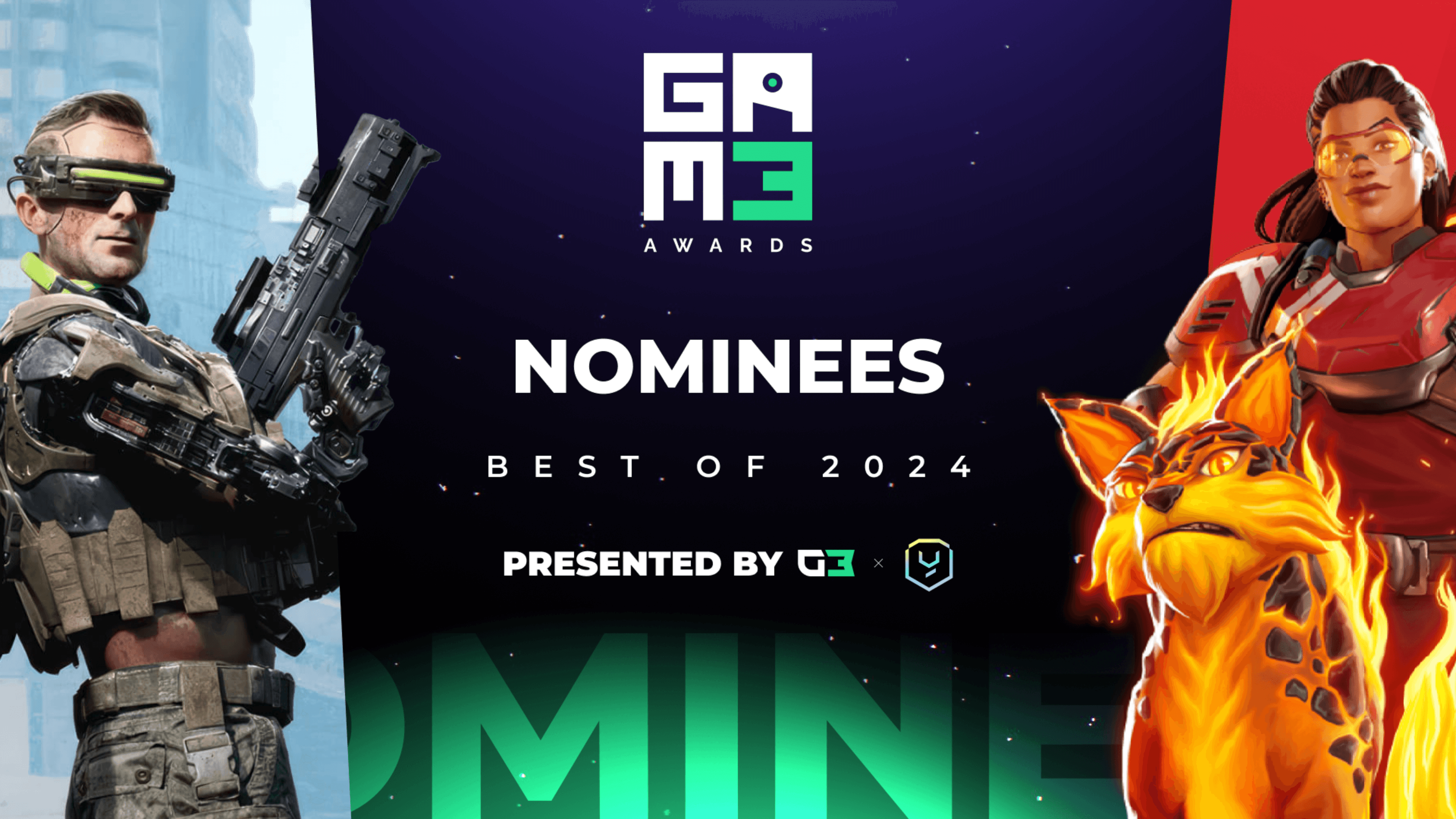 GAM3 Awards 2024: Final Shortlist Revealed for $5M Prize Pool image