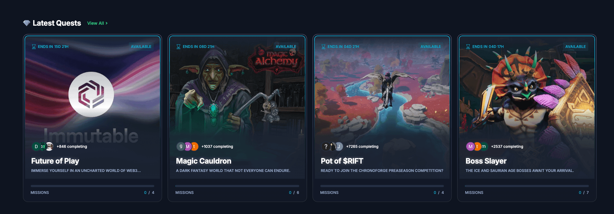 GAM3S.GG Season 1 XP Updates - Quests