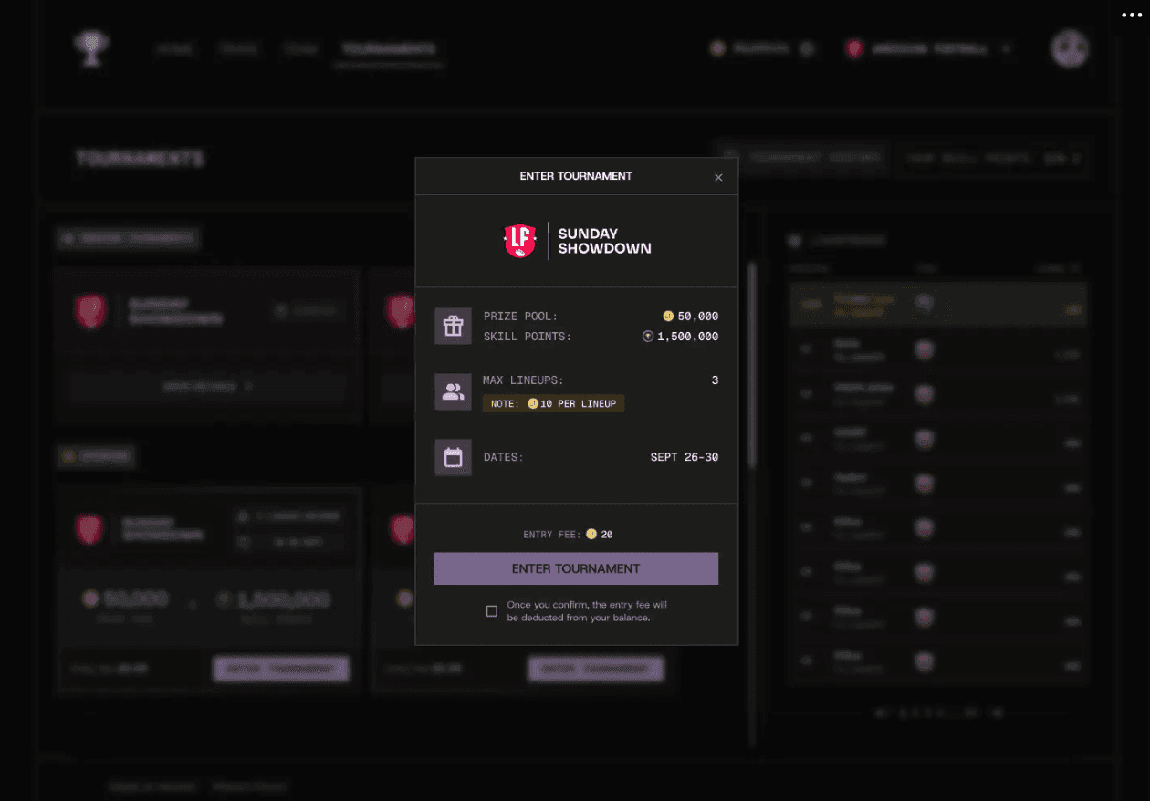 How to Play Leagues.fun on Avalanche
