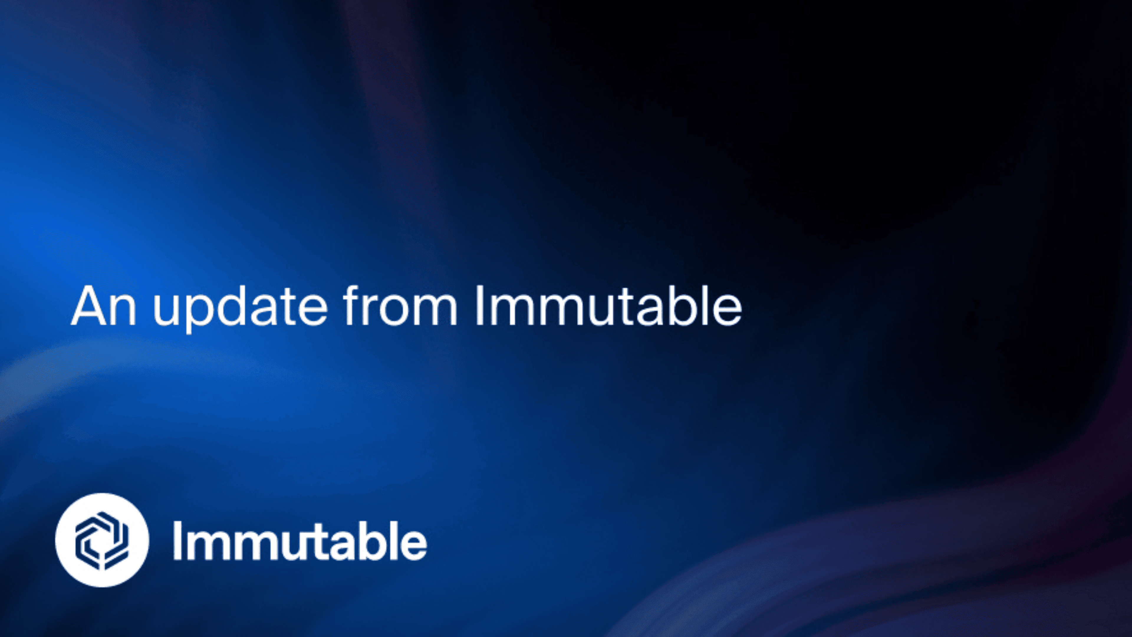 Immutable Receives Wells Notice from SEC image