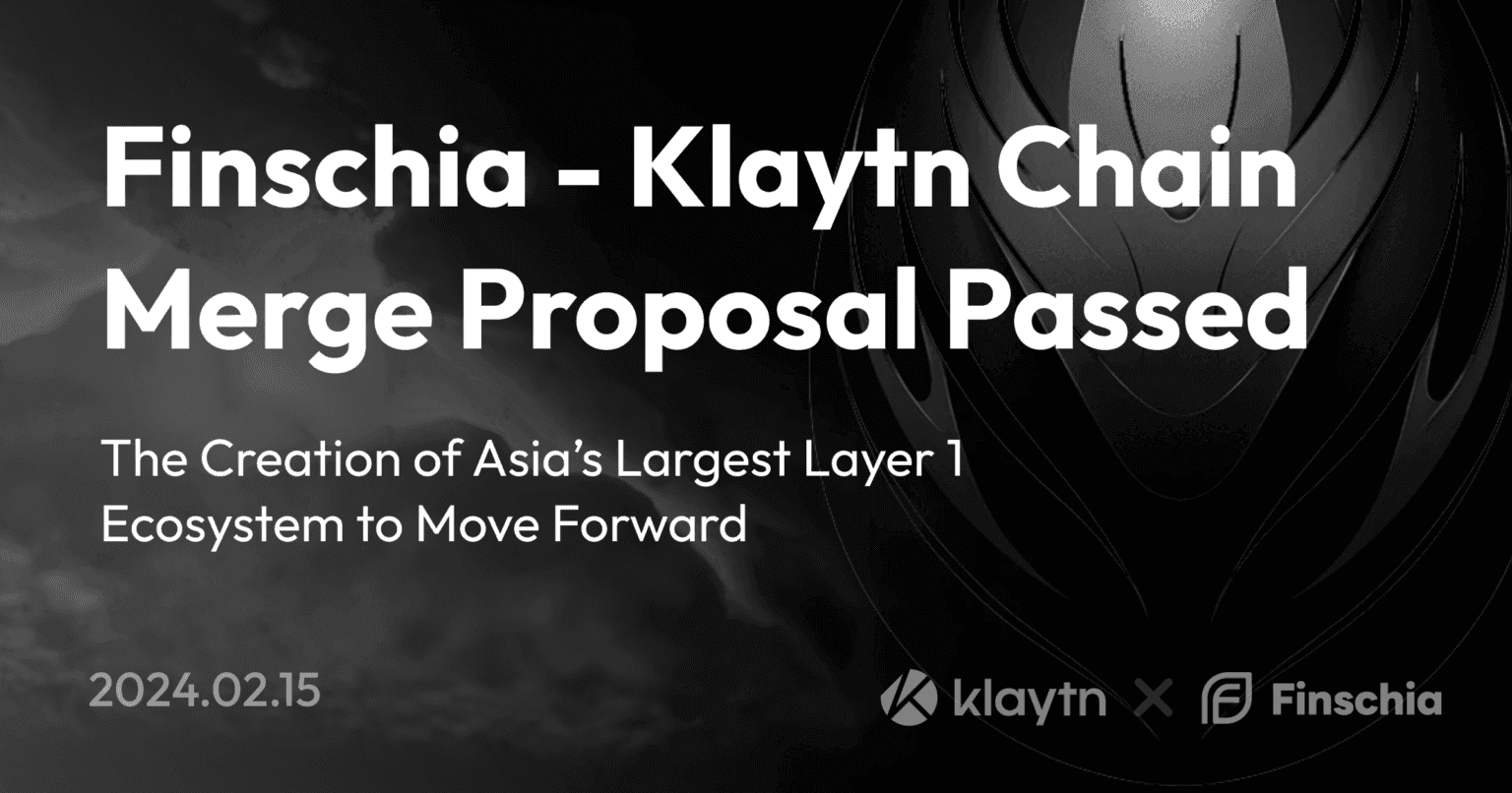 Klaytn and Finschia to Build Asia's Largest Blockchain
