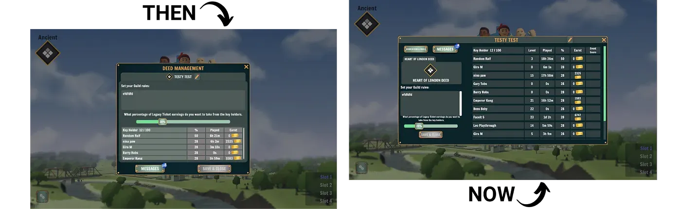 Legacy: Ice Cream, Expansions and Upgrades