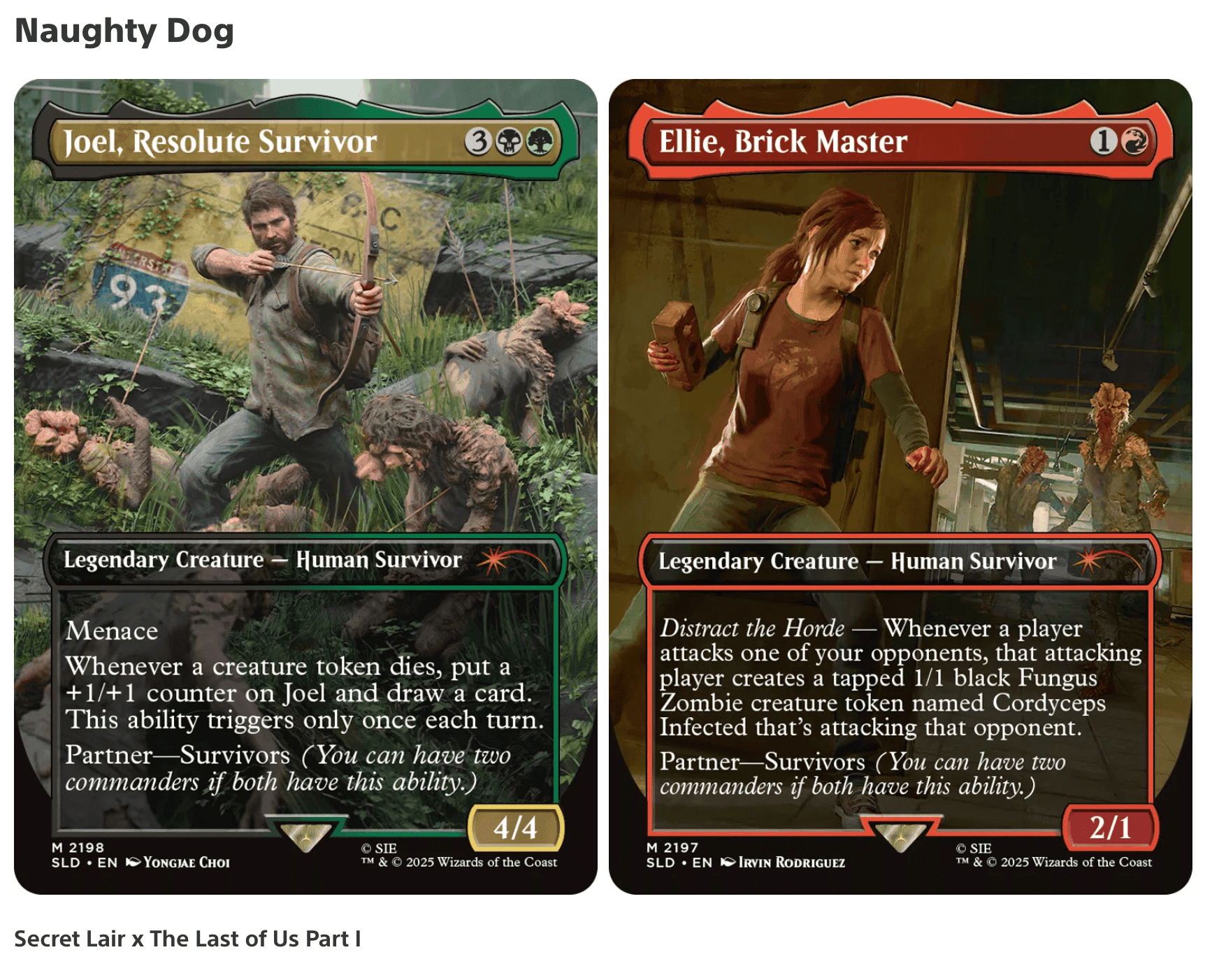 Magic The Gathering Secret Lair x PlayStation