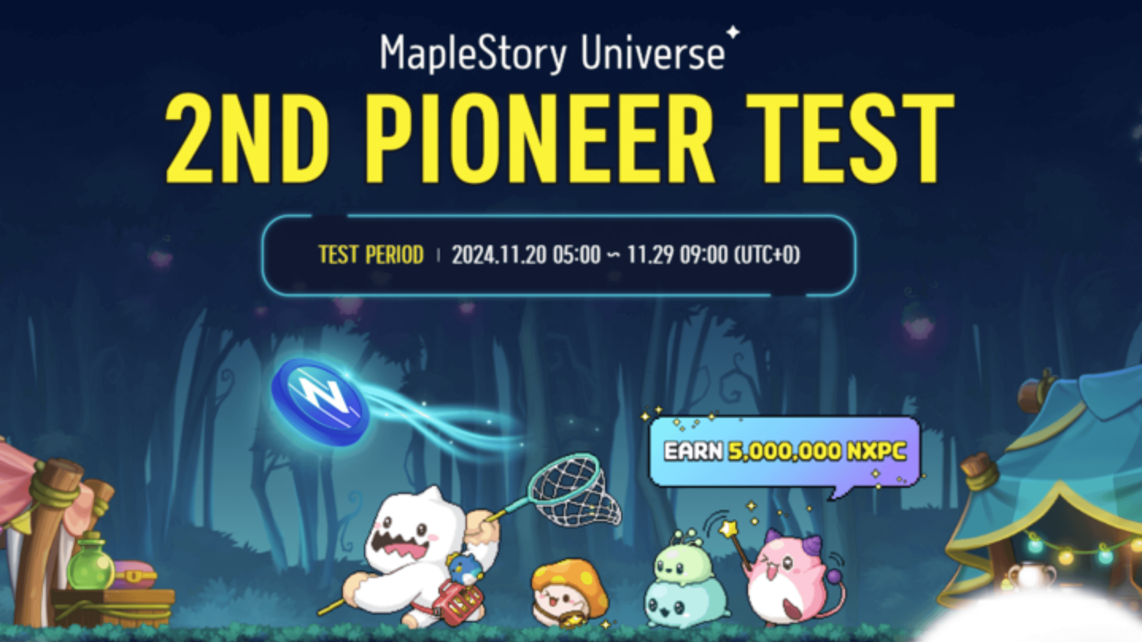 MapleStory Universe Reveals 2nd Pioneer Test with Big Rewards image