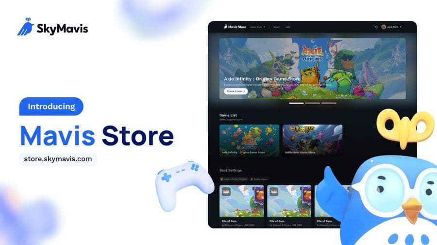 Sky Mavis Unveils Mavis Store image