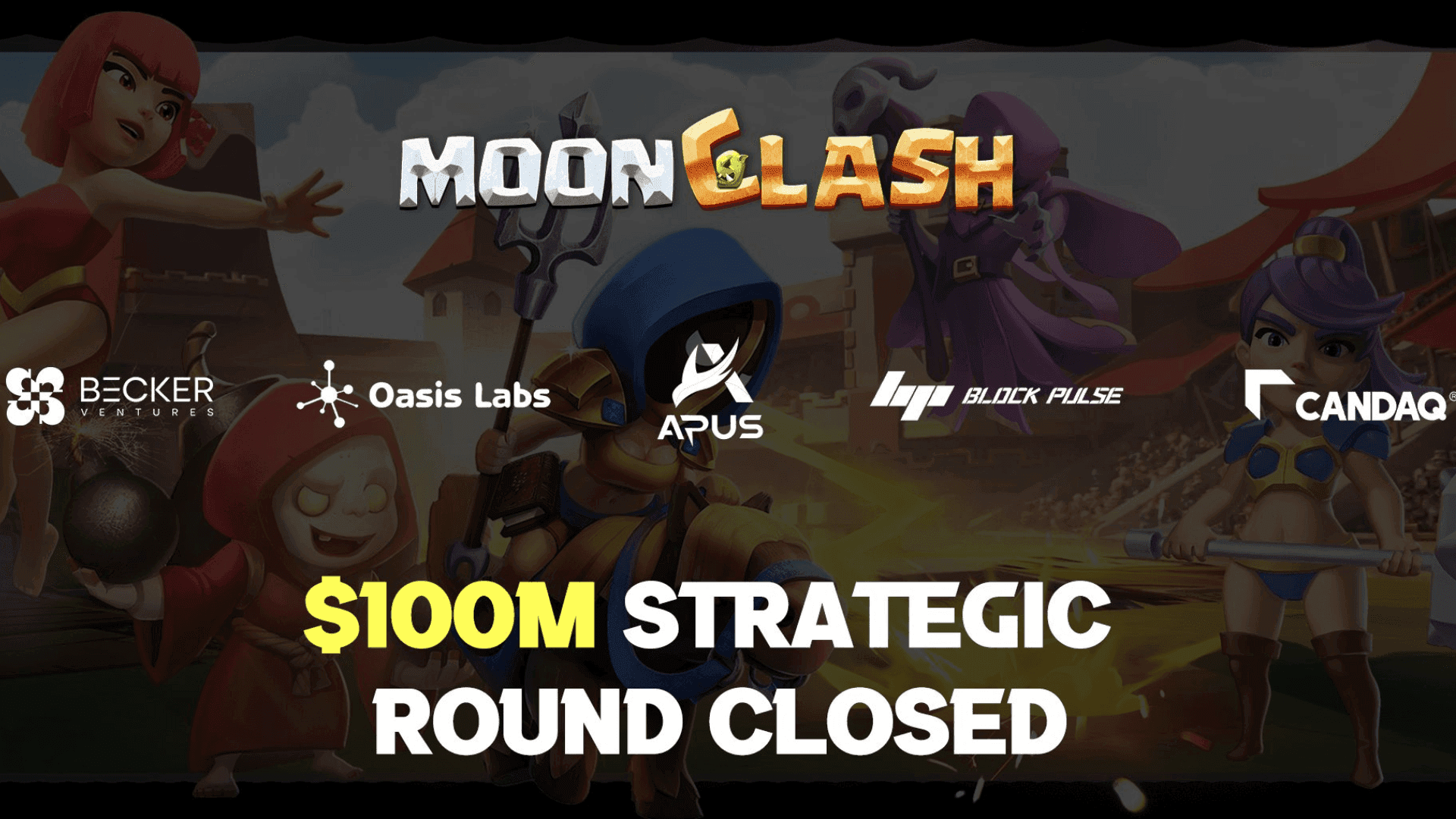 MoonClash Raises at $100 Million Valuation