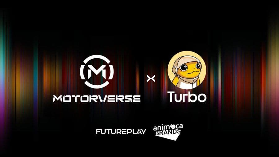 Motorverse Partners with Meme Coin TURBO Token image
