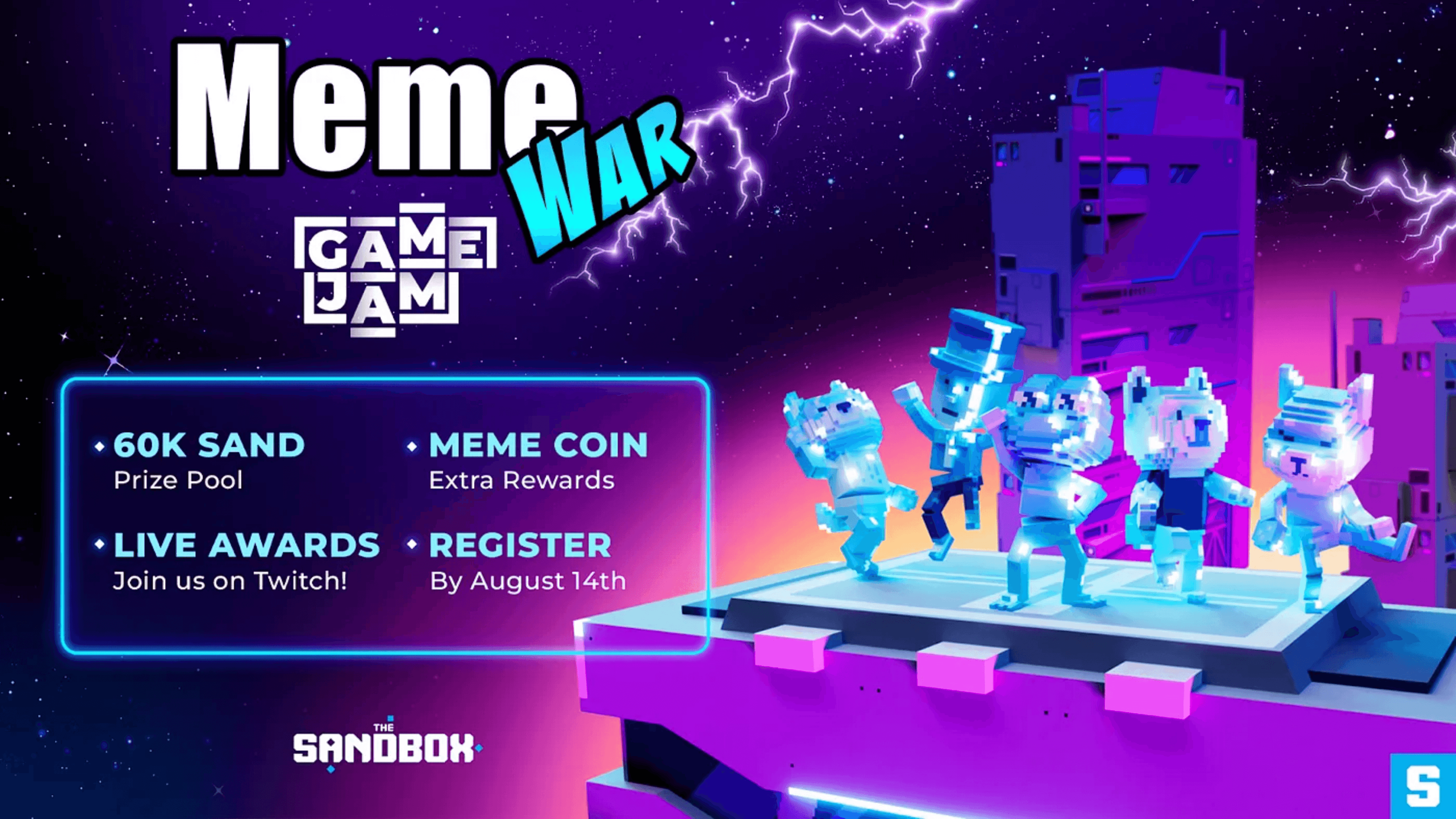 New Event in The Sandbox Offers 60,000 $SAND in Prizes image