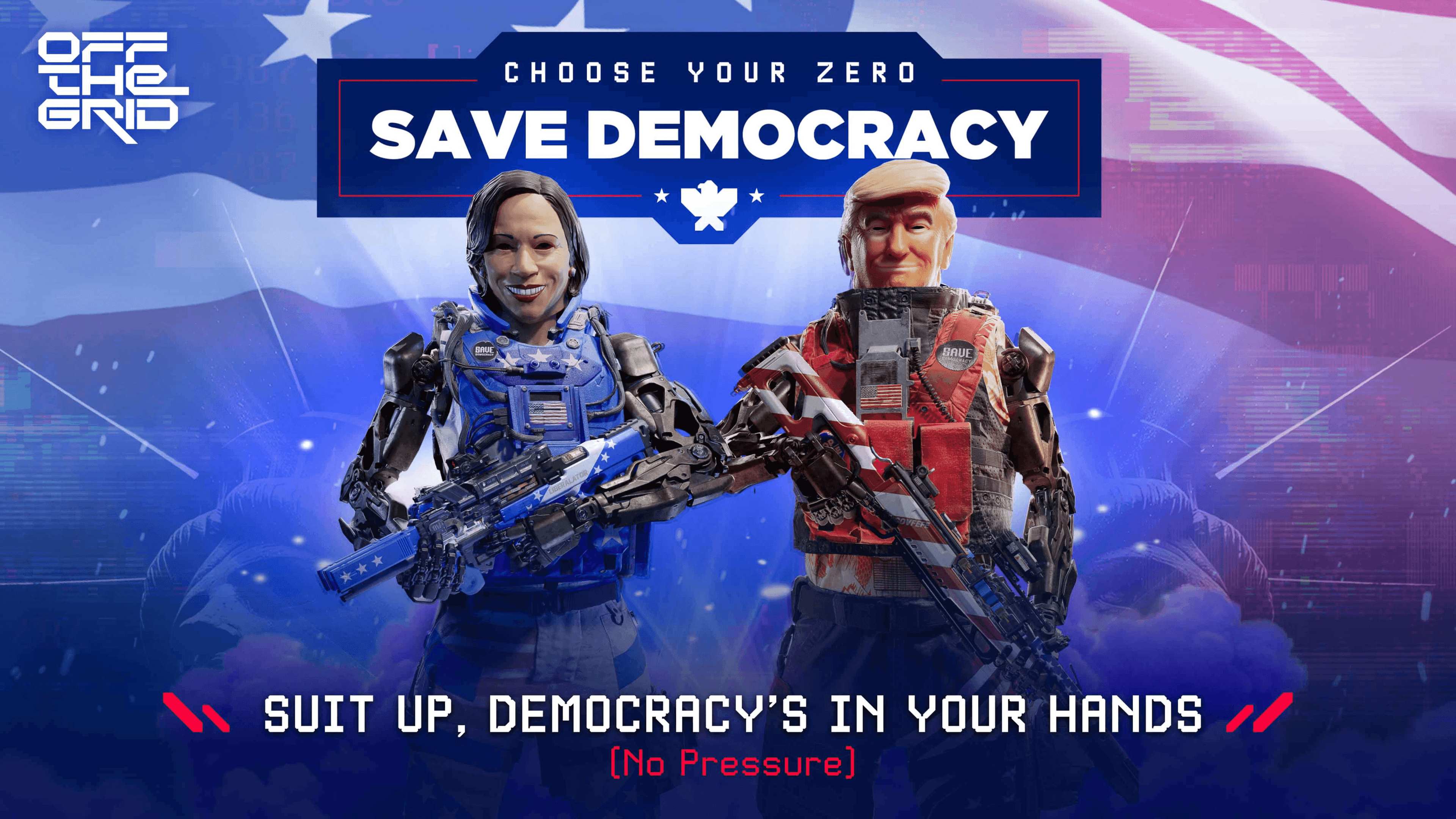 New Save Democracy Pack Released for Off The Grid image
