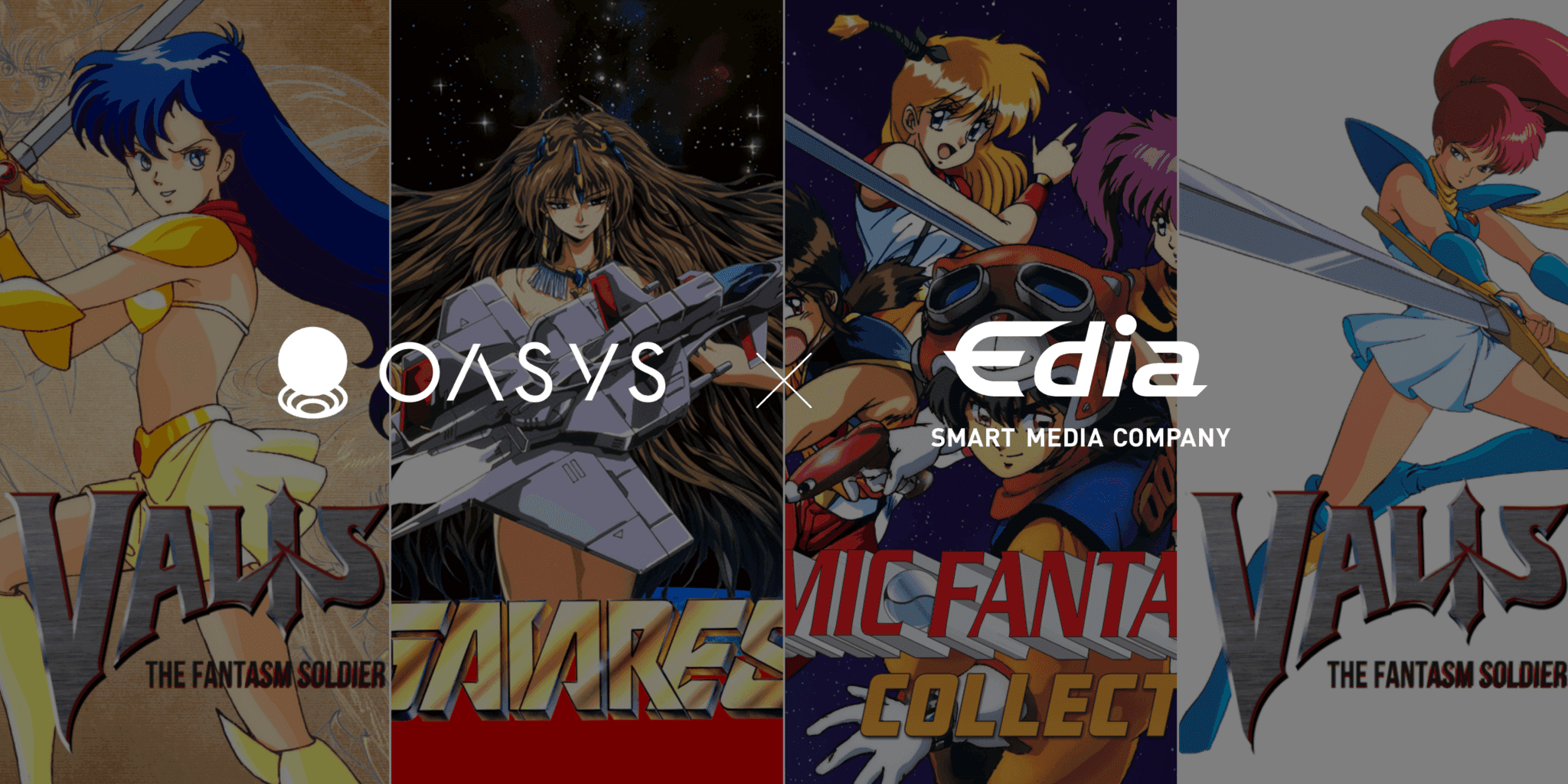 Oasys Partners with Edia to Bring 139 Retro Game IPs to Web3 image