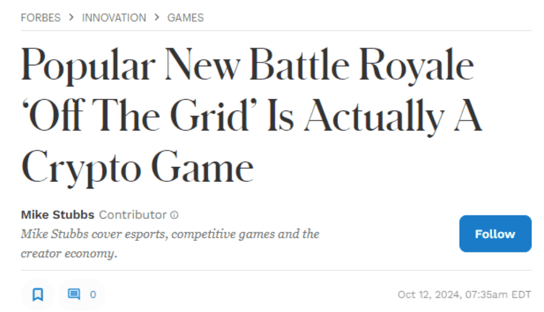 Off The Grid Top Free-to-Play Game on Epic Games Store