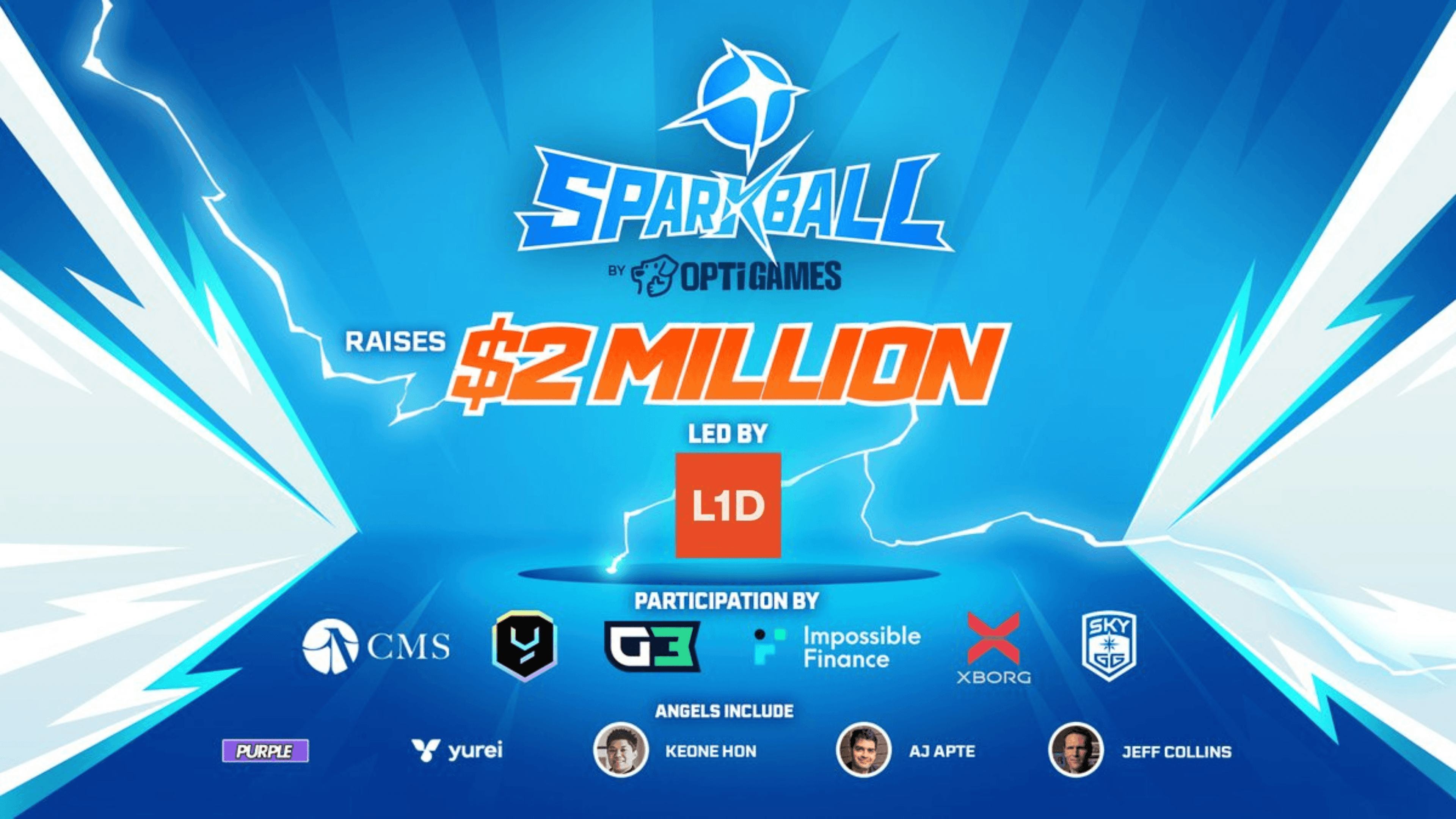 Opti Games Secures $2 Million Funding for Sparkball