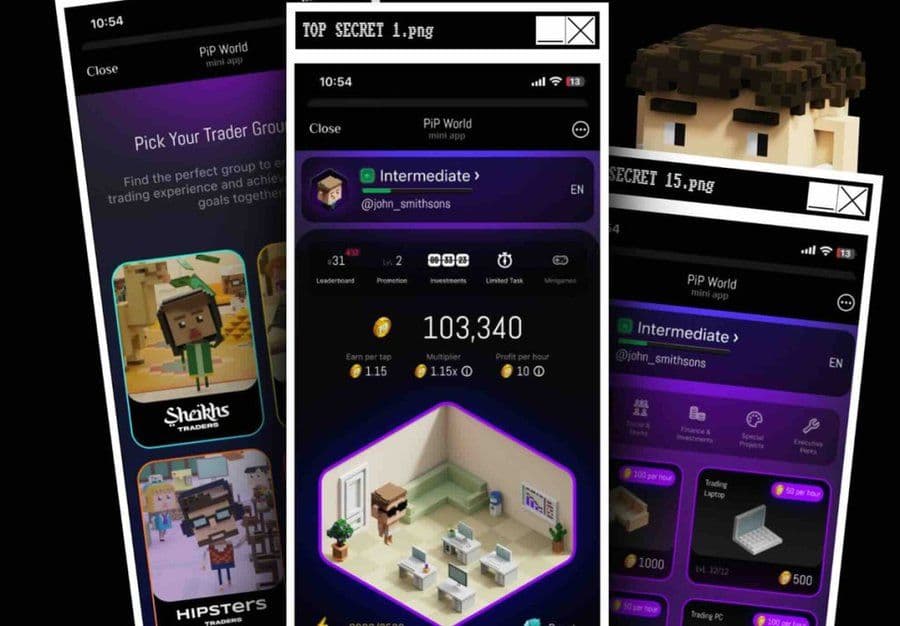 PiP World Launches Game on Telegram with $100K Prize Pool