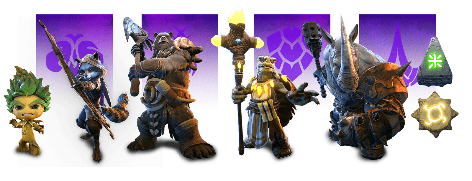 Planet Mojo Mojo Melee characters.png