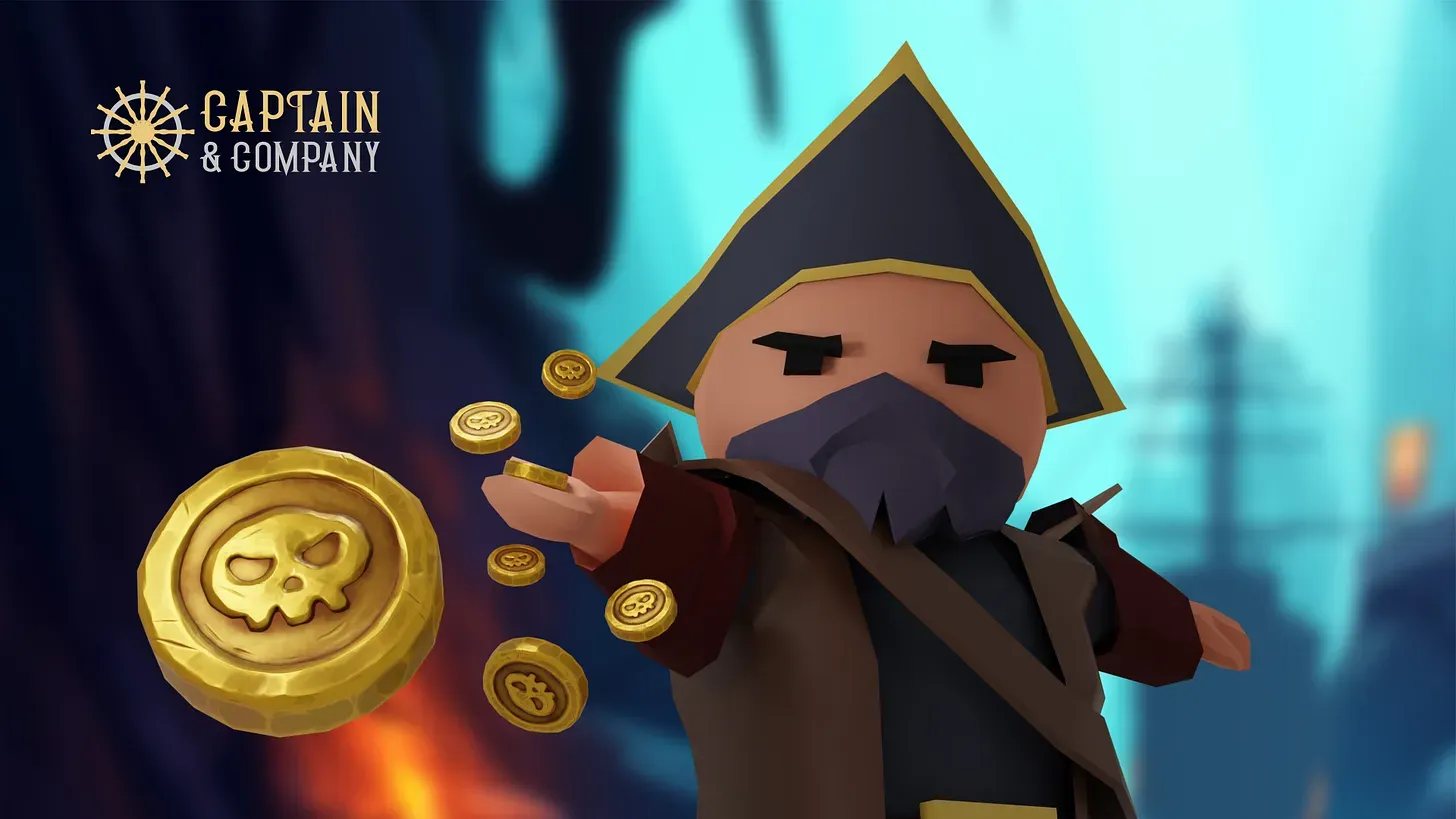 Play-to-Earn $CNC in Captain & Company Now Live