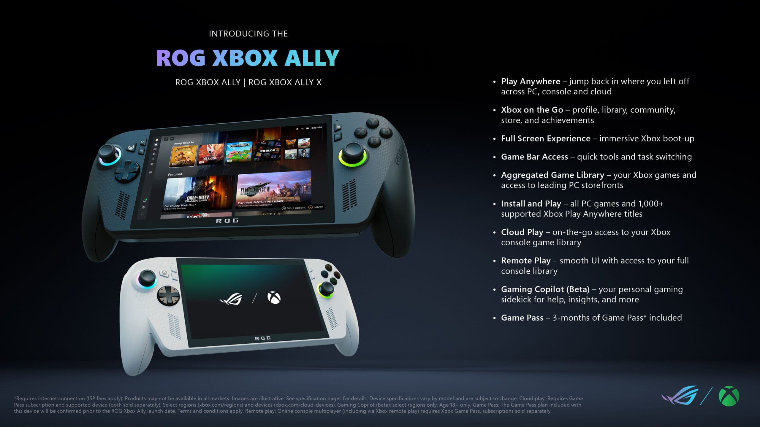 Pre-Order ROG Xbox Ally Handhelds