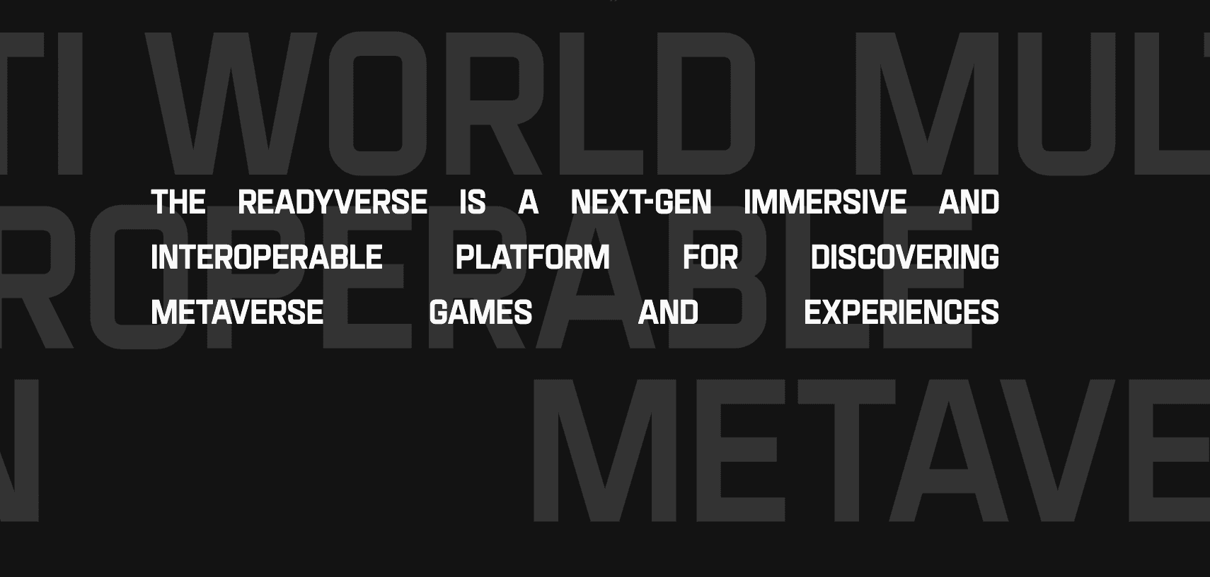 Readyverse Studios Introduces Metaverse Launcher